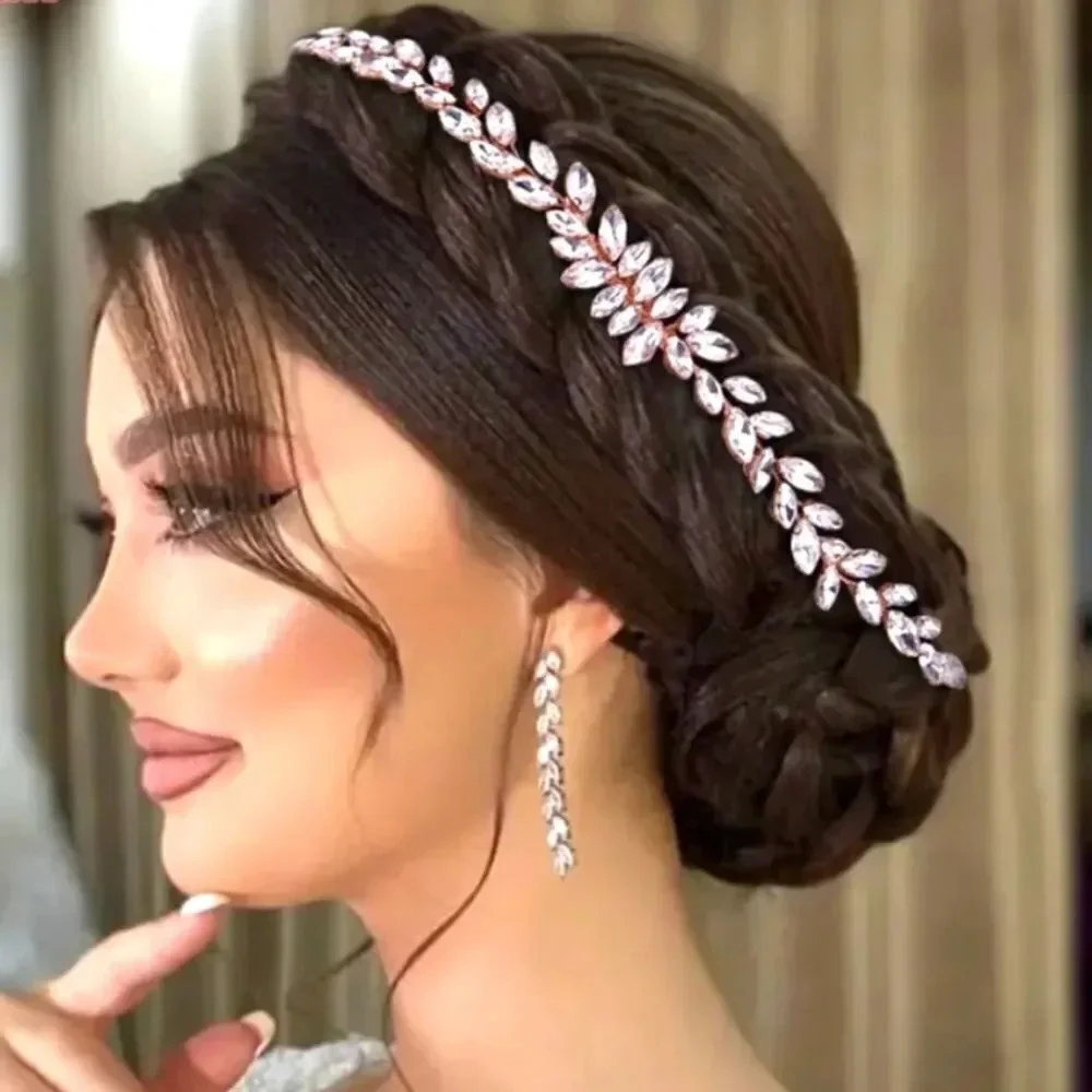 Luxury Bridal Crystal Hair Piece Comb